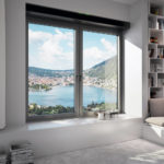 Алюминиевые окна с размерами 1350×1000 мм.